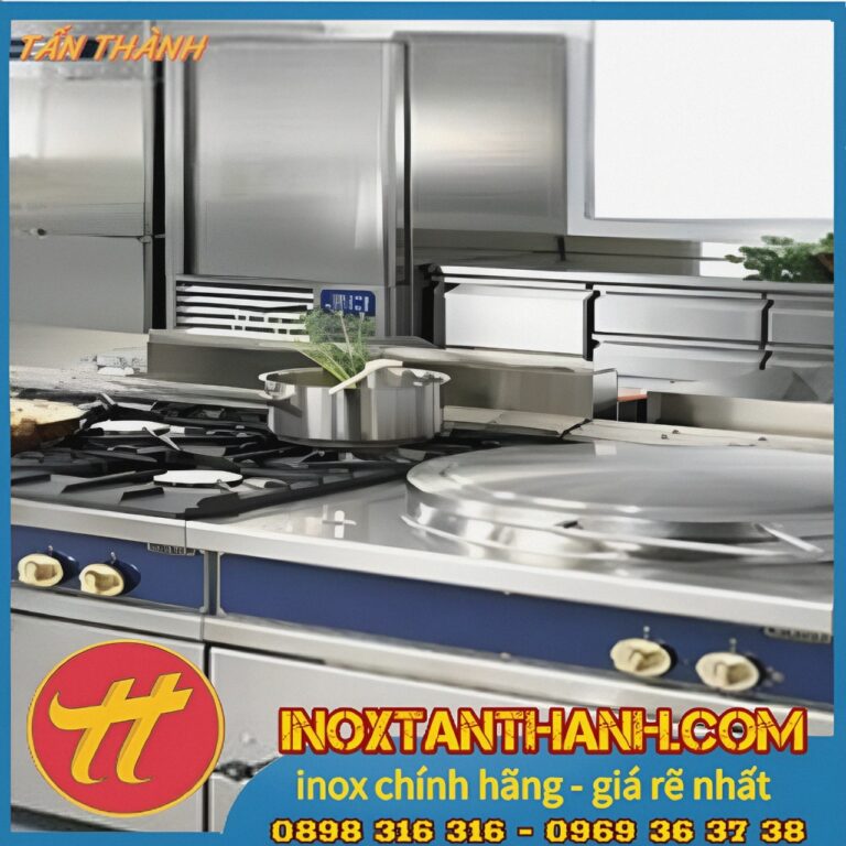 ứng dụng inox làm bếp ăn công nghiệp