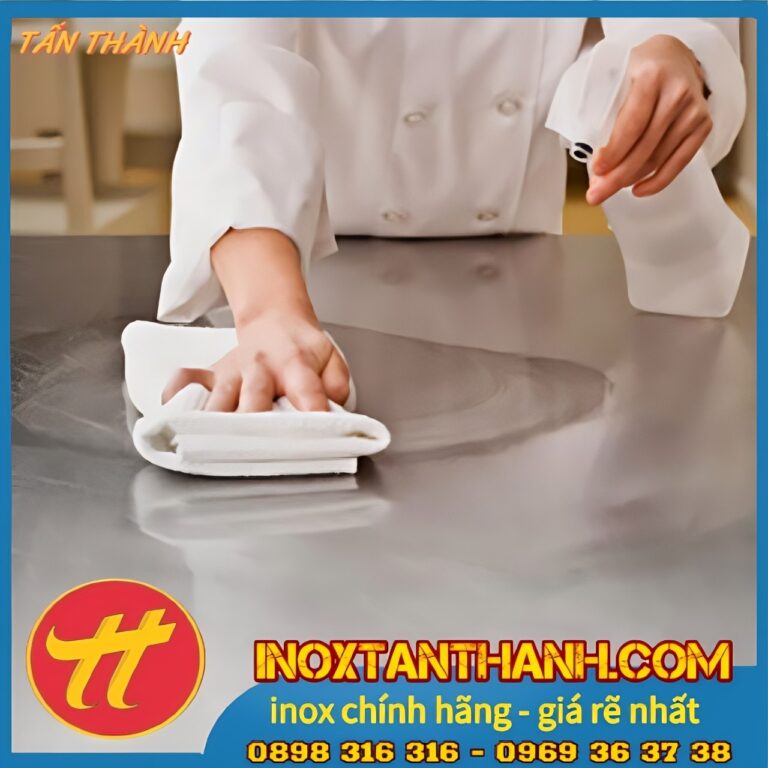 cách vệ sinh và bảo quản thép không gỉ